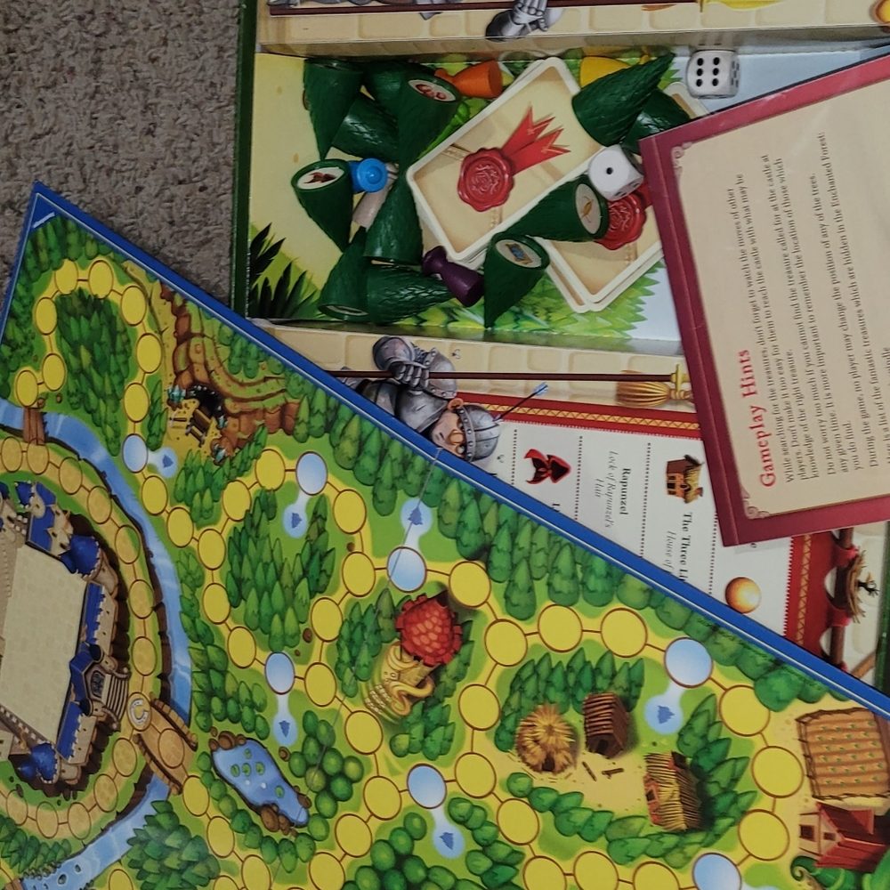 Enchanted Forest Board Game - Colorful Adventure for Kids - Picture 4 of 8